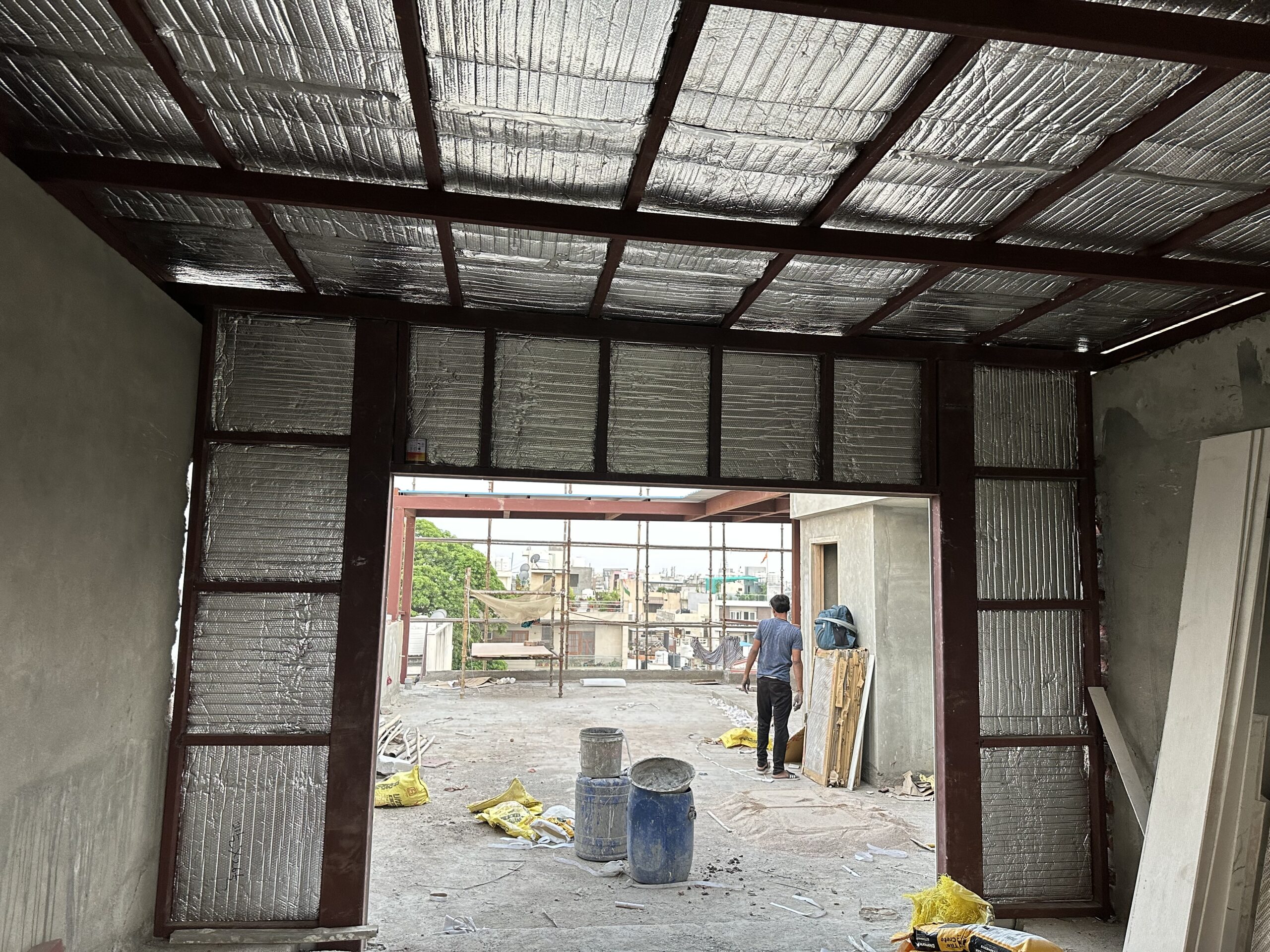 terrace shed insulation